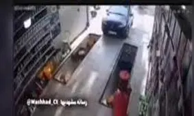 اتفاقی عجیب در تعویض روعنی مشهد/ ویدئو