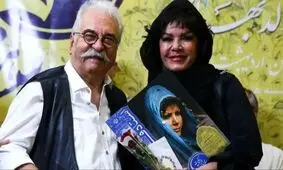 بغض فرزانه کابلی در مراسم افتتاحیه جشنواره فجر کرمان به یاد همسرش هادی مرزبان
