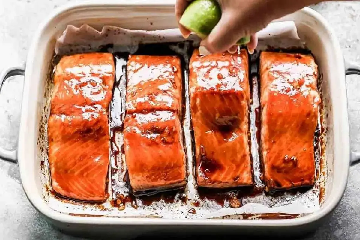 مزه دار کردن ماهی با یک روش خاص