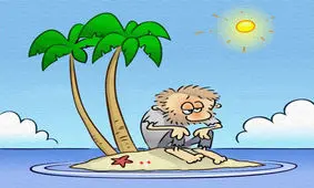 معمای پیر مرد کور در جزیره