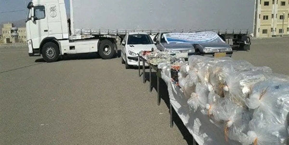 توقیف محموله مواد مخدر در عملیات مشترک پلیس هرمزگان و همدان