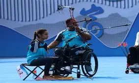 دختر کماندار نوجوان بدون دست، طلایی شد