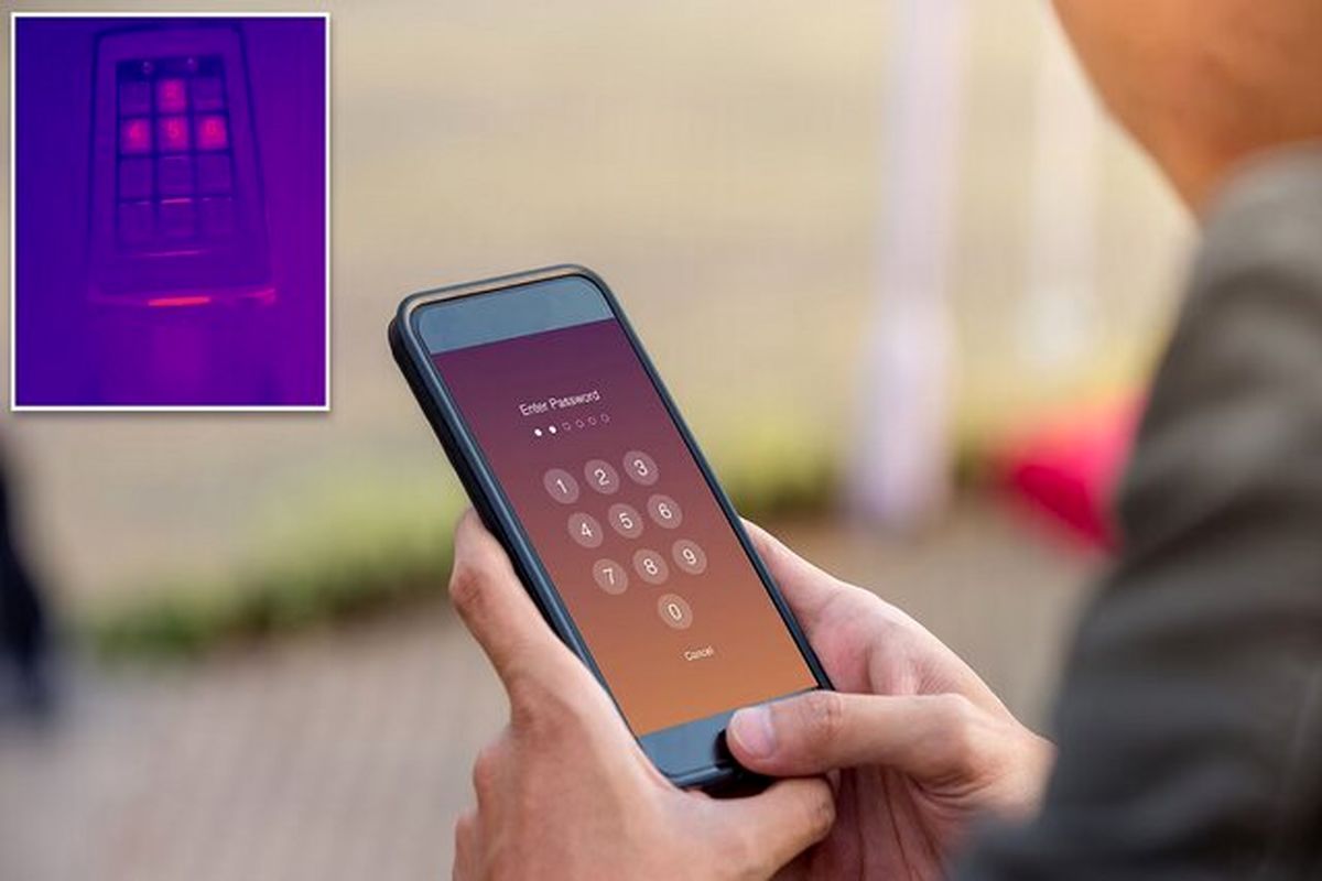 گرمای انگشتان دست، گذرواژه شما را فاش می‌کند!