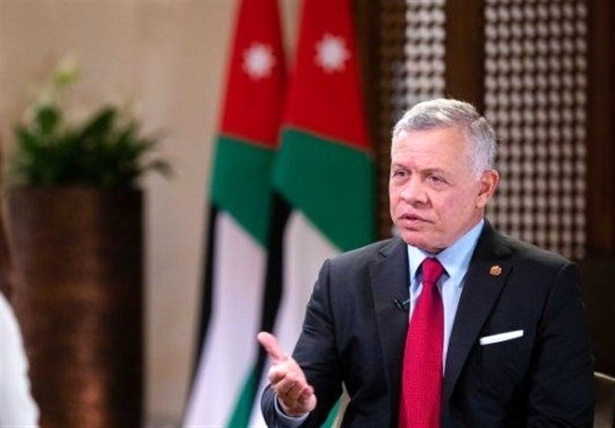 پادشاه اردن در میانه گمانه‌زنی‌ها برای کوچاندن اهالی غزه به رواندا، راهی این کشور شد