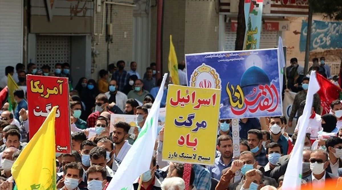 آغاز راهپیمایی روز قدس در ۱۰۰۰ شهر کشور/ ایرانی‌ها امروز مظلومیت مردم فلسطین را فریاد می‌زنند