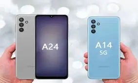 گوشی سامسونگ A14 بهتر است یا A24؟