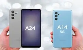 گوشی سامسونگ A14 بهتر است یا A24؟