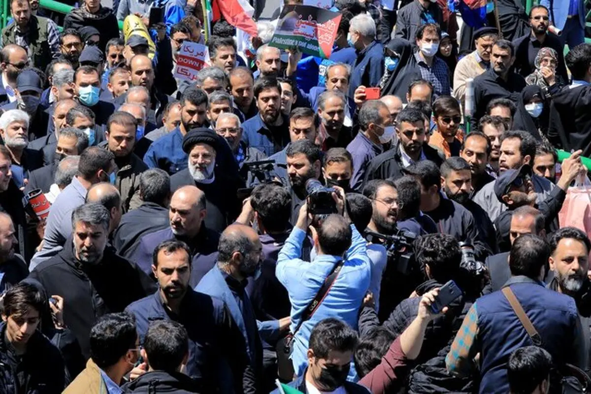 حضور شخصیت ها در راهپیمایی روز جهانی قدس