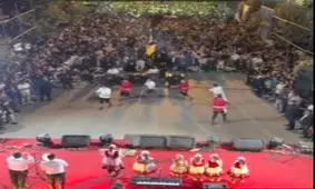 برگزاری کنسرت خیابانی به بجنورد رسید/ ویدئو