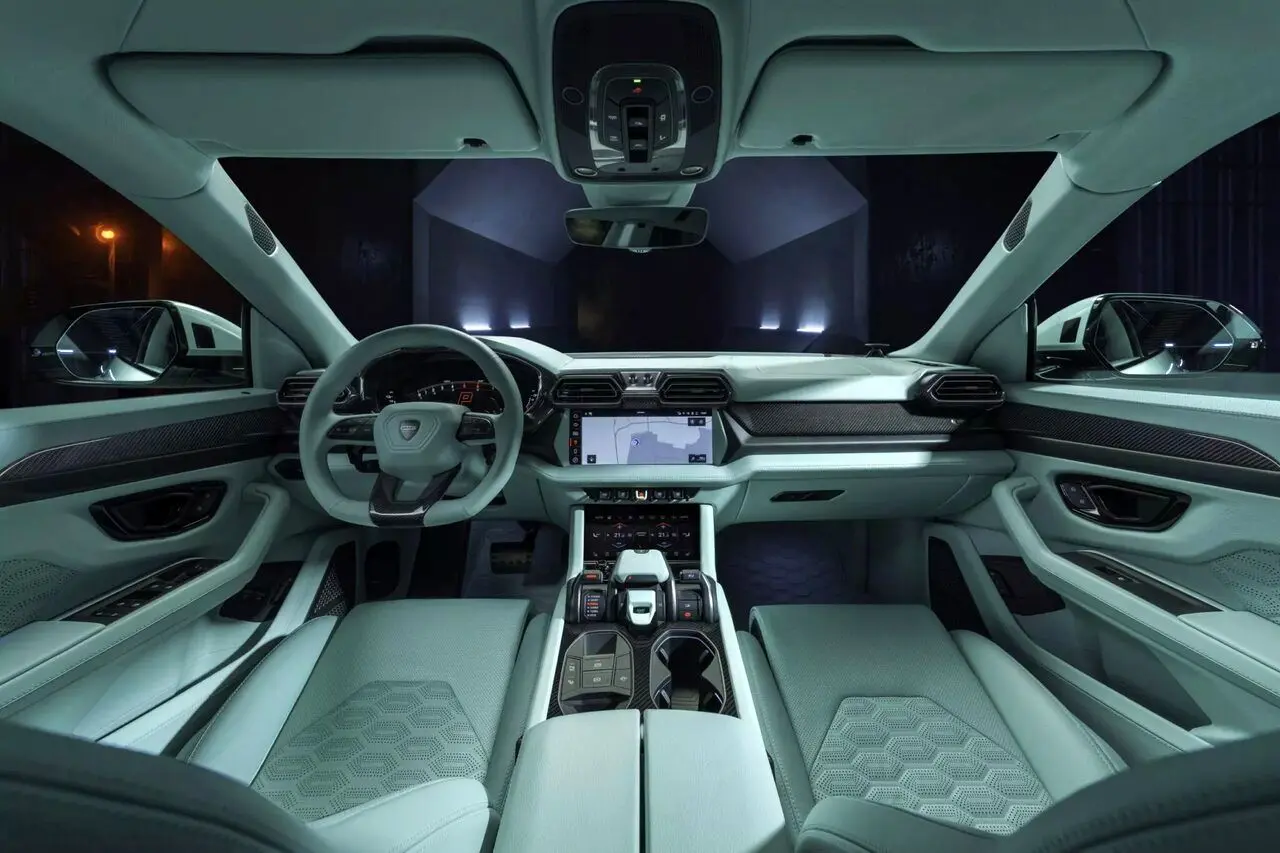 ترکیب جذاب برابوس با شاسی بلند لامبورگینی / عکس