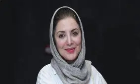 تصویری از نوزادی رویا میرعلمی بازیگر سریال شمعدونی در آغوش پدرش