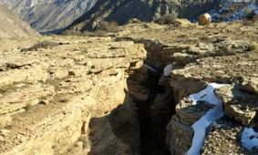 علت تَرَک عظیم کوهستان هراز چیست؟