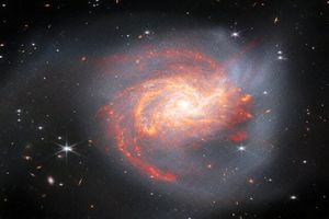 عکس «جیمز وب» از اثر برخورد غول های کهکشانی