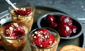 طرز تهیه پاناکوتا شکلاتی 