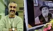 حضور پژمان جمشیدی در مراسم تشییع اکبر عبدی/ ویدئو