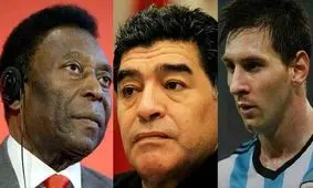 مسی از جنس پله است نه مارادونا/ مقایسه ای سیاسی میان 3 اسطوره فوتبال
