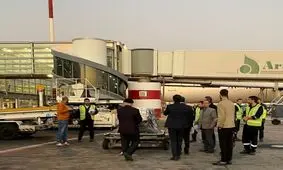 پیکر مرحوم اسلامی نُدوشن پس از ۱.۵ سال از کانادا وارد ایران شد