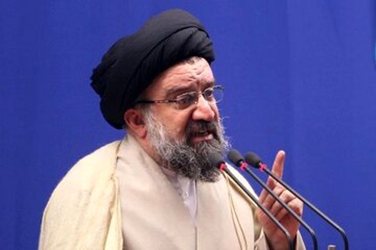 اظهارات جدید احمد خاتمی درباره مذاکرات ایران و آمریکا/ هجمه به جماعت حزب‌الهی و روحانیون روش دشمن است 
