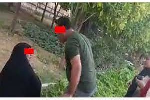بازداشت مردی که یک زن آمر به معروف را در پارک شیراز کتک زد/ ویدئو