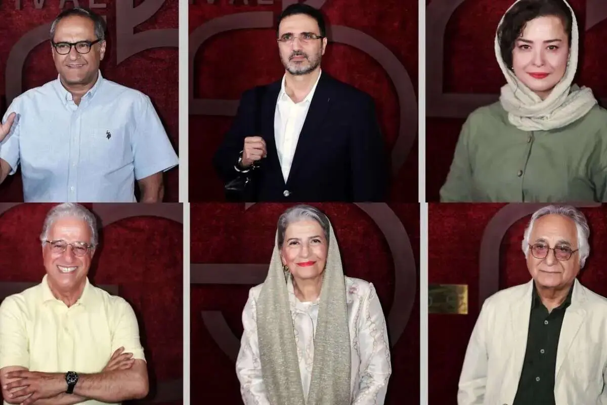 نبرد و درخشش استایل‌ها در جشنواره 25؛ از استایل تمام‌مشکی رویا جاویدنیا تا کلاسیک‌پوشیِ محمدرضا فروتن/ ویدئو