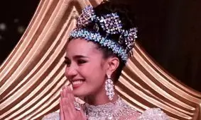 تاج دختر شایسته جهان بر سر نماینده تایلند نشست؛ نماینده انگلیس اعتراض کرد

