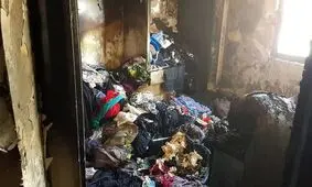 آتش سوزی هولناک در مجتمع مسکونی در مشیریه / 9 نفر نجات یافتند/ ویدئو