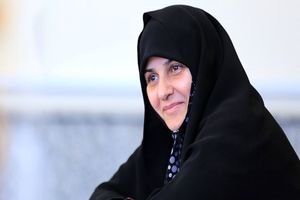 دیدار جمیله علم الهدی با  همسر رئیس جمهور عراق/ عکس
