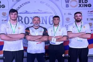صعود ملک خطابی به فینال بوکس ارمنستان/ محمدنژاد برنز گرفت