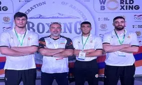 صعود ملک خطابی به فینال بوکس ارمنستان/ محمدنژاد برنز گرفت

