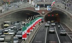 انسداد شبانه هر دو باند تونل توحید به مدت ۵ ساعت