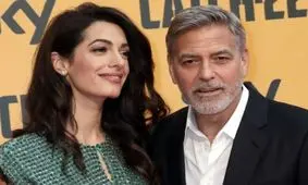  جورج کلونی و خانواده فرانسوی شدند | فرانسه امن‌تر است 