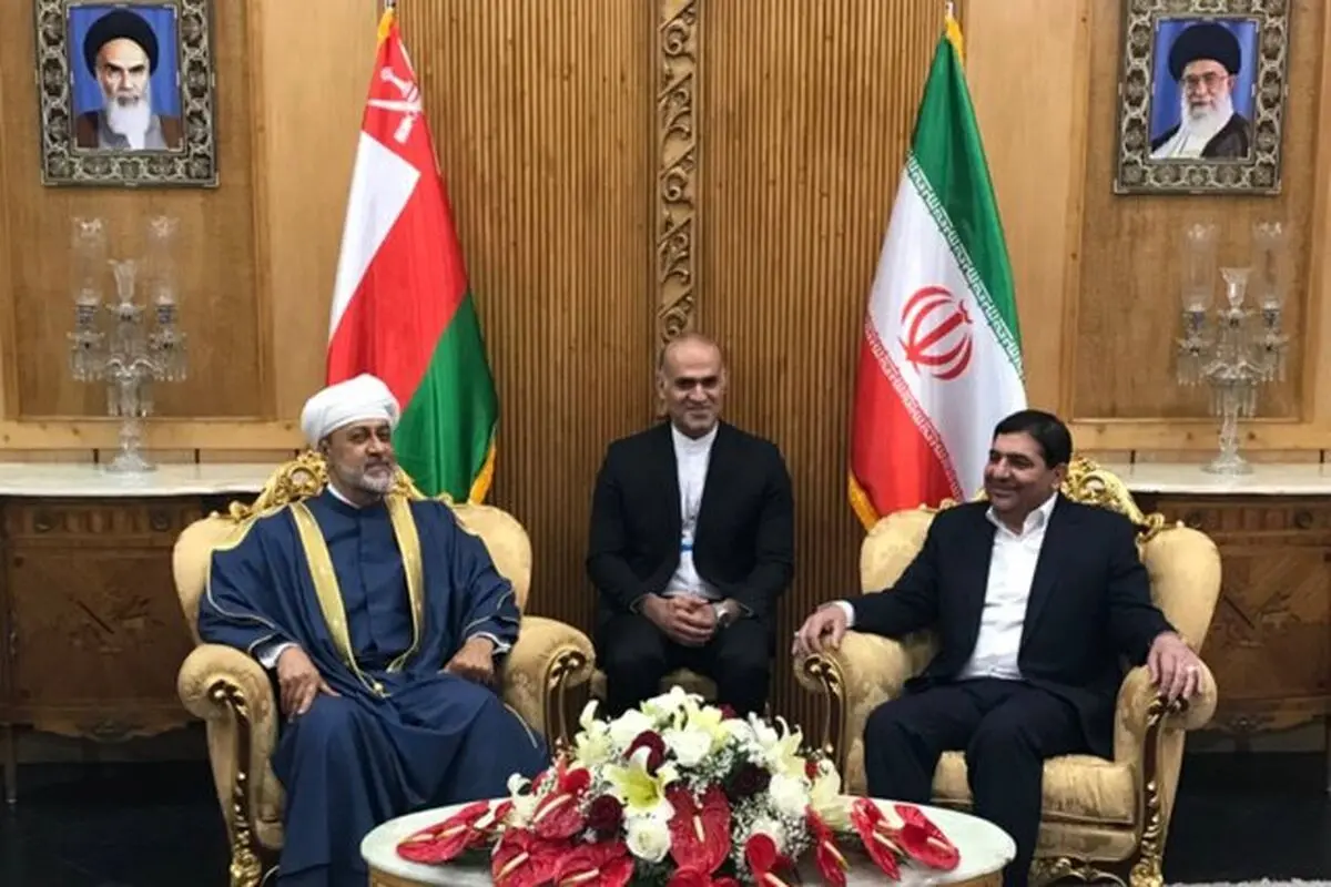 سلطان عمان وارد تهران شد


