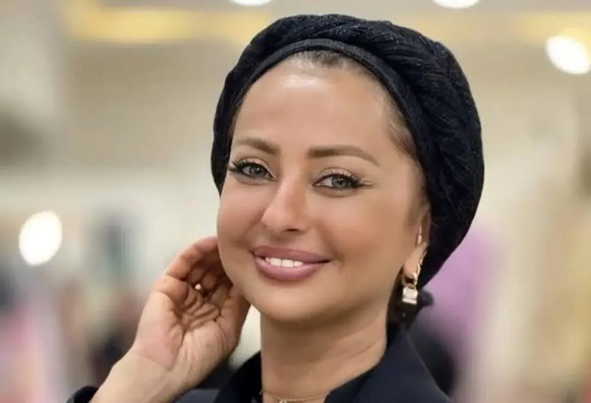 نفیسه روشن سیاه‌پوش شد/ عکس
