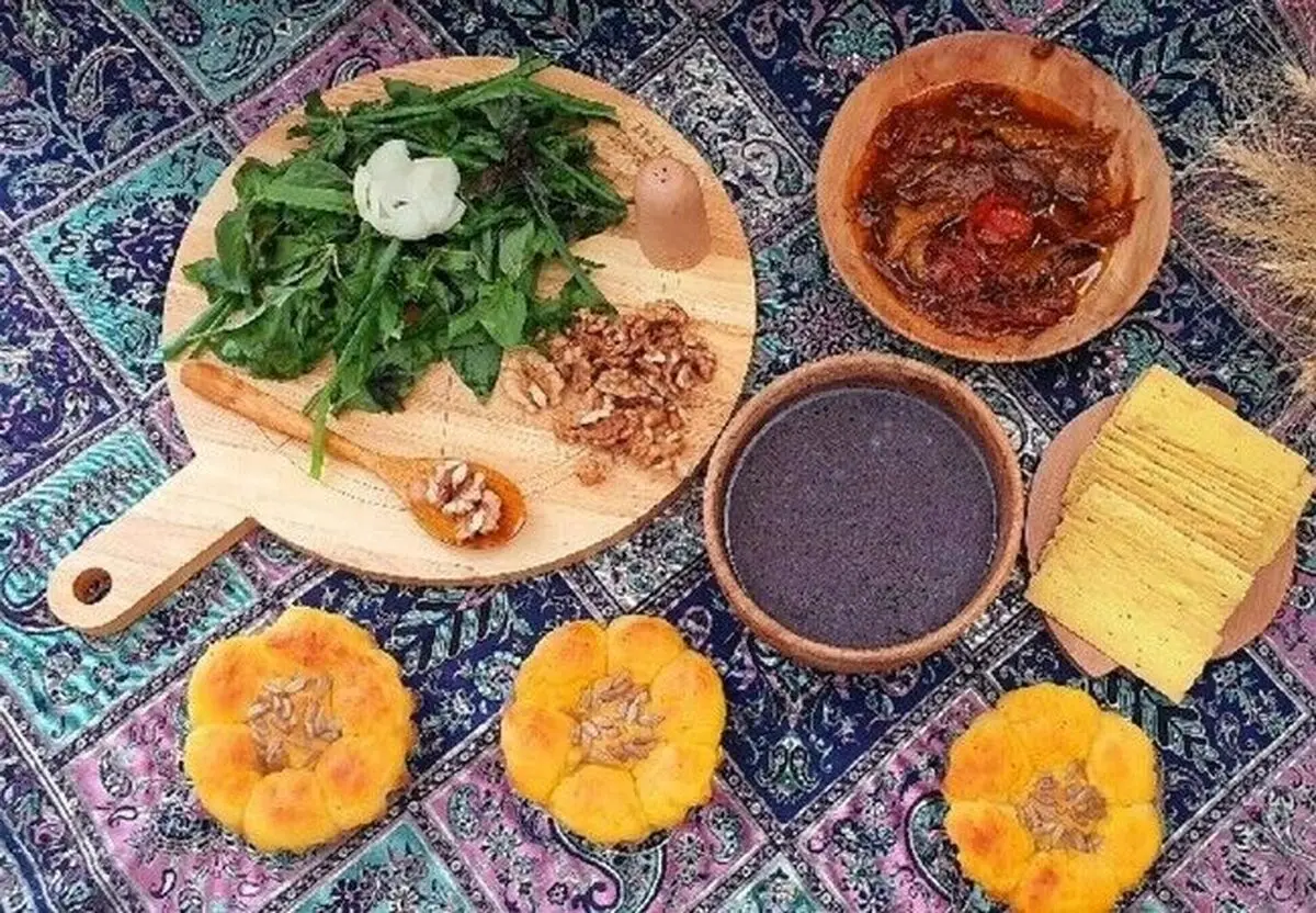 قروت بیرجندی؛ تجربه مزه کردن اولین غذای بنفش

