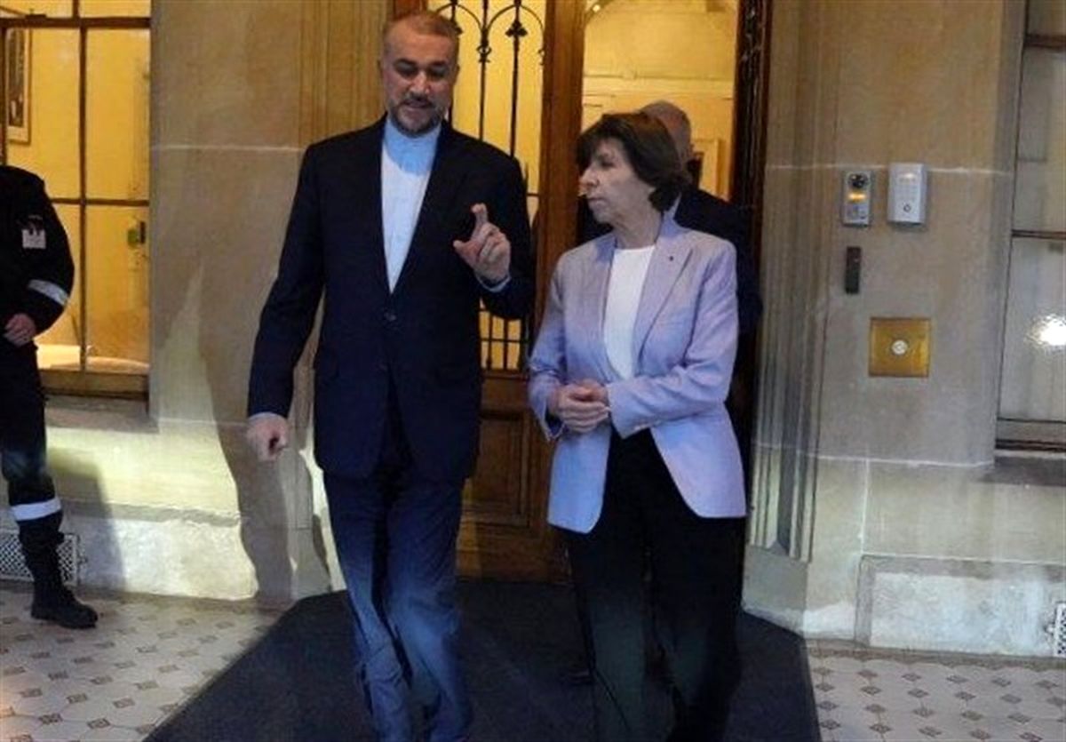دیدار امیرعبداللهیان با وزیر خارجه فرانسه با محوریت غزه