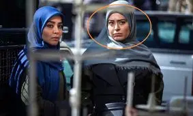 گردش شبانه سانیا سالاری بازیگر سریال یزدان