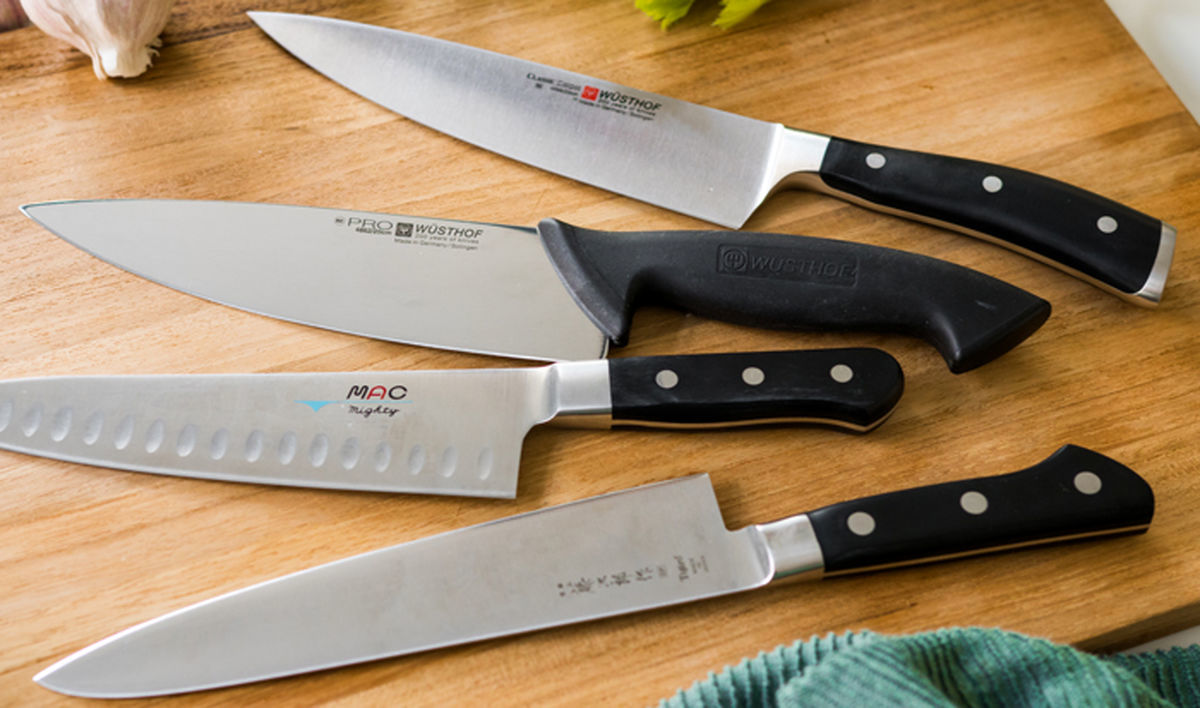 چند روش ساده برای تیز کردن چاقوی آشپزخانه