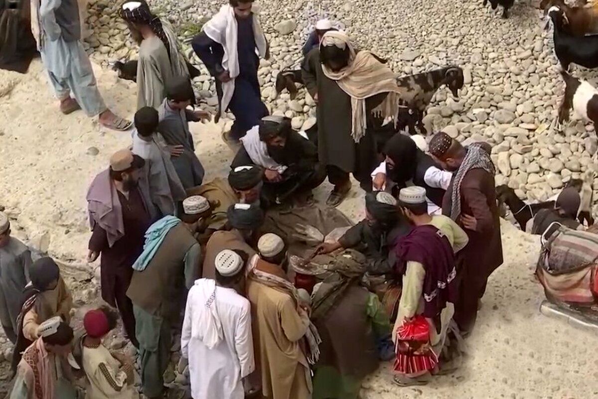 خرید و فروش آزاد تریاک در برخی مناطق افغانستان/ ویدئو
