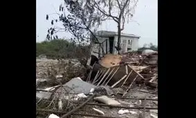 رادار جزیره کیش مورد اصابت قرار گرفت/ ویدئو

