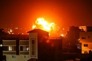 بمباران شدید مرکز و جنوب غزه