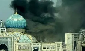 مرکز اسلامی ازبکستان در تاشکند طعمه حریق شد