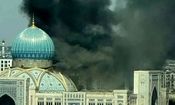 مرکز اسلامی ازبکستان در تاشکند طعمه حریق شد