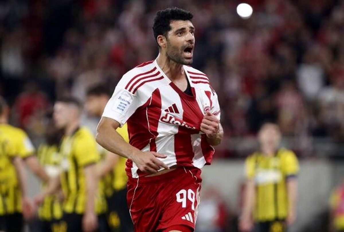 صدرنشینی المپیاکوس یونان با گلزنی طارمی/ ویدئو

