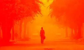 ایلام غرق در «ریزگرد»، ۳۰۰ نفر روانه بیمارستان شدند