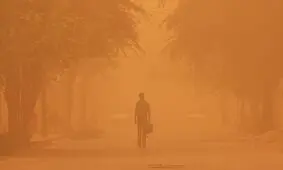 ایلام غرق در «ریزگرد»، ۳۰۰ نفر روانه بیمارستان شدند