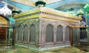 پیکر مطهر امام رضا (ع) دقیقا کجا دفن شده‌است؟/ ویدئو
