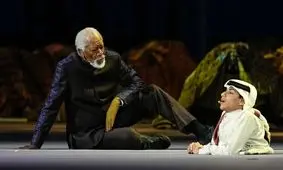 جوان معلولی که در افتتاحیه جام جهانی ۲۰۲۲ قرآن خواند