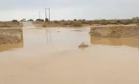 جاده مهرستان - ایرانشهر مجدد مسدود شد

