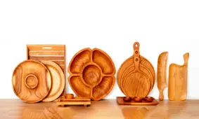 ۱۰ ایده خلاقانه استفاده از تخته سرو چوبی در دکور و پذیرایی