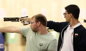 سجاد پورحسینی فینالیست شد/ مدال نقره برای تیم ملی تپانچه 

